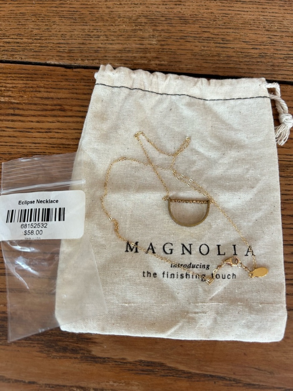 Magnolia Eclipse Necklace